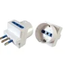 ADATTATORE SPINA 10A 2 P 10A + 1 SCHUK: vendita online ADATTATORE SPINA 10A 2 P 10A + 1 SCHUK in offerta