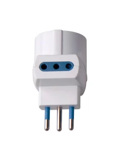 ADATTATORE TRIPLO SCHUKO 10A: vendita online ADATTATORE TRIPLO SCHUKO 10A in offerta