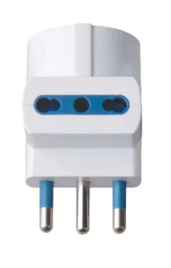 ADATTATORE TRIPLO SCHUKO SPINA 16A+T BIANCO ECO-CONTR. RAEE COMPRESO: vendita online ADATTATORE TRIPLO SCHUKO SPINA 16A+T BIANCO ECO-CONTR. RAEE COMPRESO in offerta