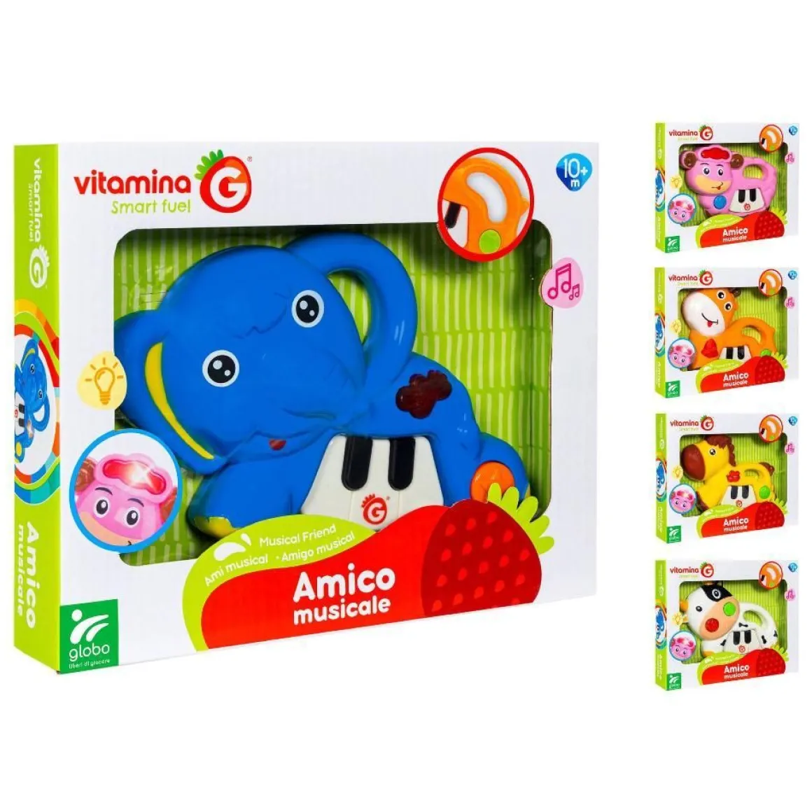 ANIMALI MUSICALI CON LUCI/SUONI ASSORTITO: vendita online ANIMALI MUSICALI CON LUCI/SUONI ASSORTITO in offerta