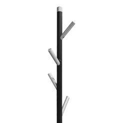 APPENDIABITI BRANCH IN METALLO NERO E LEGNO: vendita online APPENDIABITI BRANCH IN METALLO NERO E LEGNO in offerta