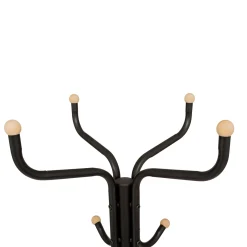 APPENDIABITI 11 GANCI NERO METALLO NERO E NATURALE : vendita online APPENDIABITI 11 GANCI NERO METALLO NERO E NATURALE in offerta