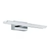 APPLIQUE A LED TABIANO CROMATO 40.5CM - 2X600lm 3000K 3.2W: vendita online APPLIQUE A LED TABIANO CROMATO 40.5CM - 2X600lm 3000K 3.2W in offerta