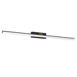 APPLIQUE A LED VERDELLO NERA/ORO H 10.5CM - 5W 750lm IP44: vendita online APPLIQUE A LED VERDELLO NERA/ORO H 10.5CM - 5W 750lm IP44 in offerta