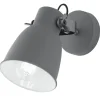 APPLIQUE LEGEND GRIGIO 1XE27 12.3X19.5X22CM ECO-CONTRIBUTO RAEE COMPRESO: vendita online APPLIQUE LEGEND GRIGIO 1XE27 12.3X19.5X22CM ECO-CONTRIBUTO RAEE COMPRESO in offerta