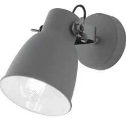 APPLIQUE LEGEND GRIGIO 1XE27 12.3X19.5X22CM ECO-CONTRIBUTO RAEE COMPRESO: vendita online APPLIQUE LEGEND GRIGIO 1XE27 12.3X19.5X22CM ECO-CONTRIBUTO RAEE COMPRESO in offerta
