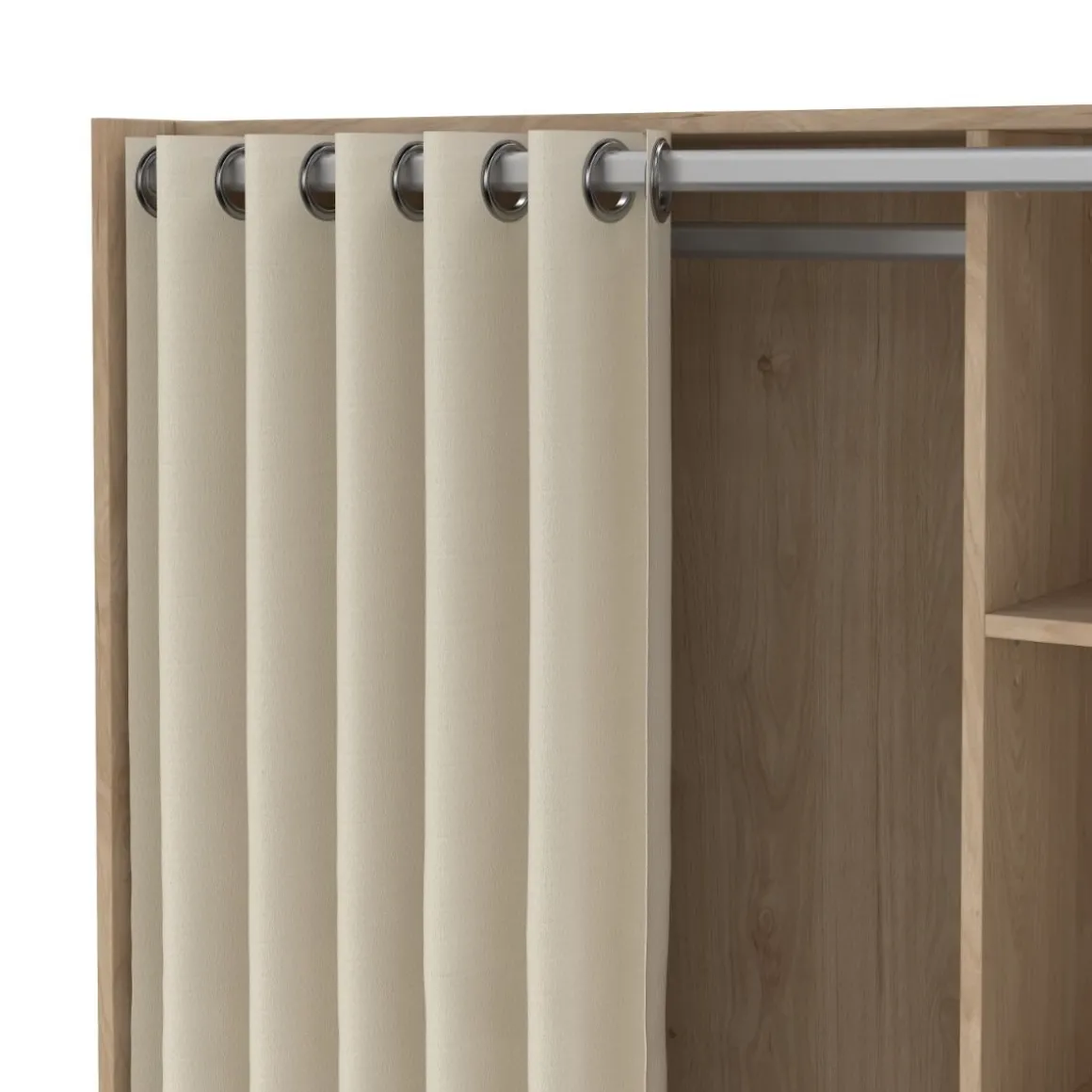 ARMADIO ATTREZZATO CM 105X48.3 H. 180.4 JACKSON HICKORY: vendita online ARMADIO ATTREZZATO CM 105X48.3 H. 180.4 JACKSON HICKORY in offerta