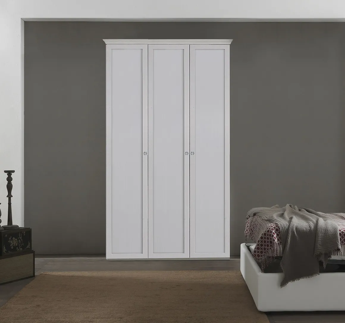 Armadio camera da letto frassino bianco