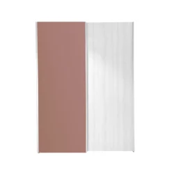 Armadio Cm 181x65 H247 Rovere Nordico e Rosa in Offeta online