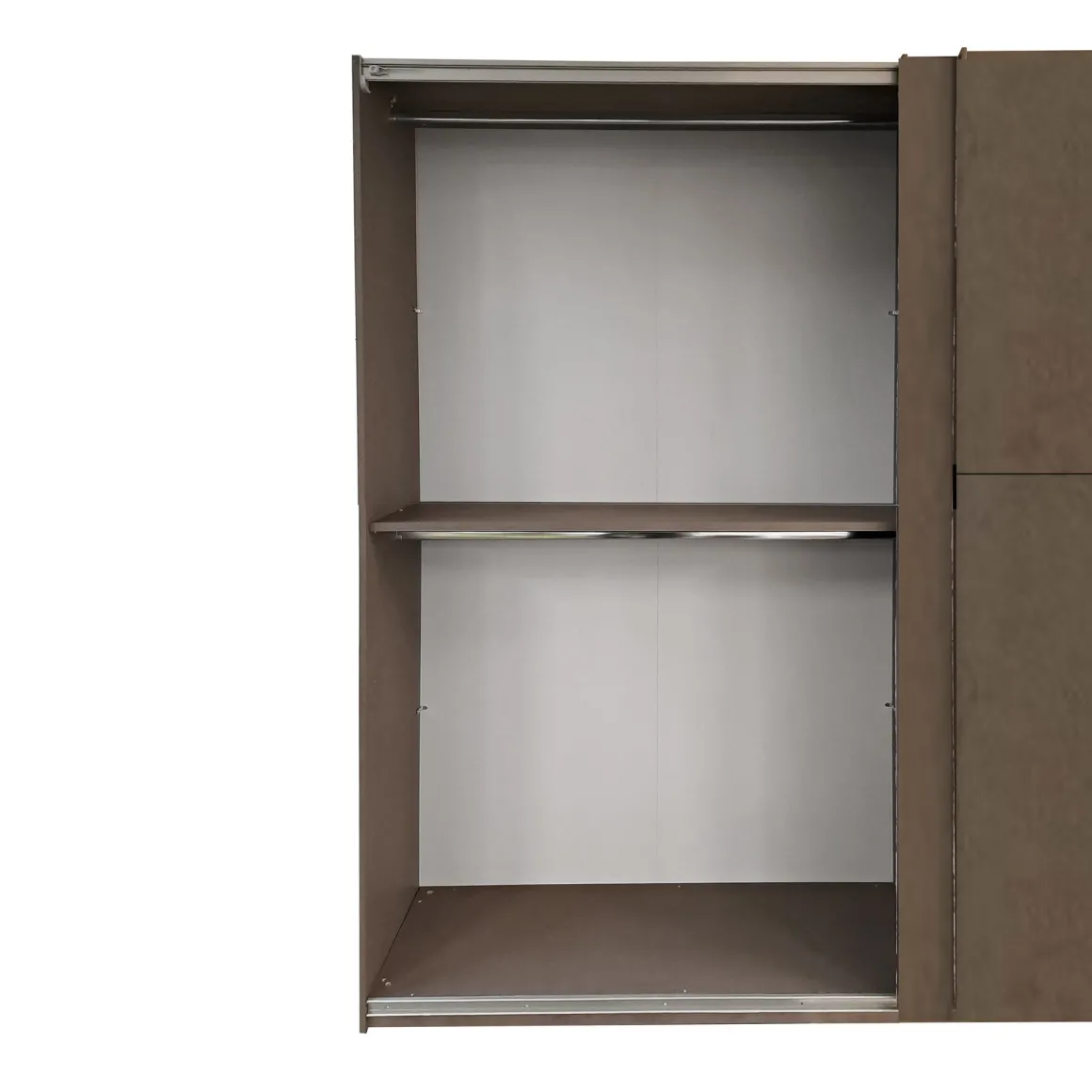 ARMADIO EVEREST CM 275X55 H. 240 BRONZO E MERCURE