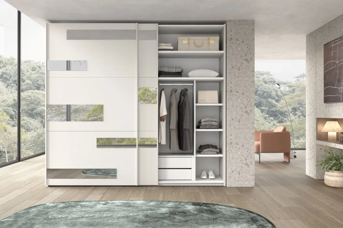 Armadio Galaxy Cm 272x65 H. 247 Canapa: Aramadio in Offerta