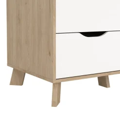 ARMADIO IKAST CM 147.2X58.1 H.201 JACKSON HICKORY E BIANCO OPACO: vendita online ARMADIO IKAST CM 147.2X58.1 H.201 JACKSON HICKORY E BIANCO OPACO in offerta