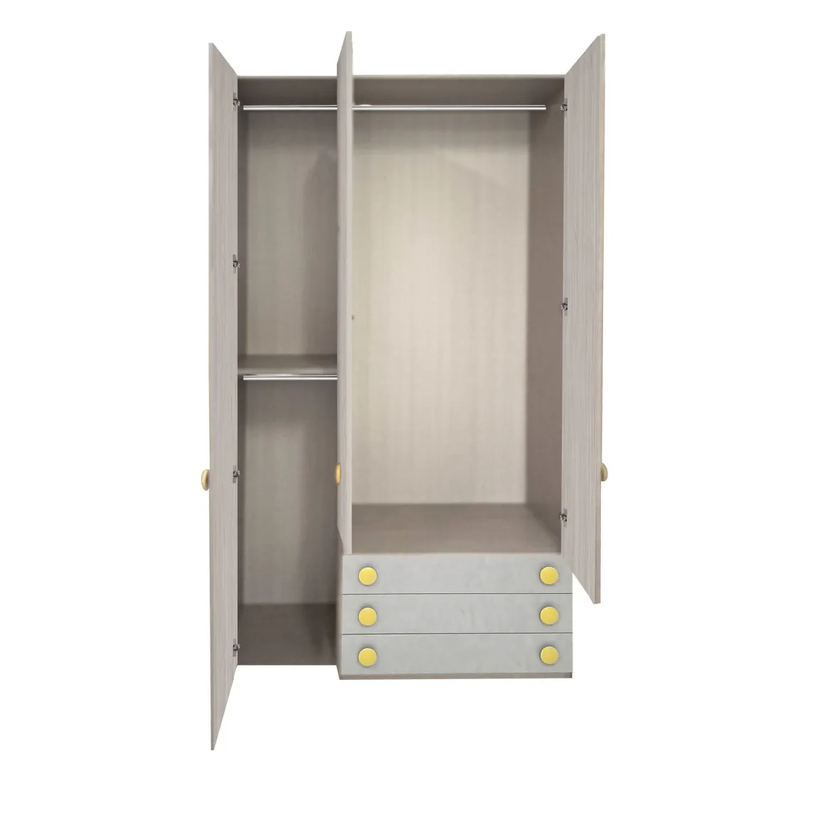 Armadio Modello Fly Cenere Wood E Calce in offerta online