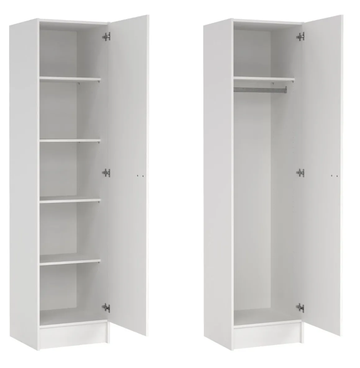 ARMADIO MOD. FOCUS CM 49,2X47 H.200 BIANCO OPACO: vendita online ARMADIO MOD. FOCUS CM 49,2X47 H.200 BIANCO OPACO in offerta