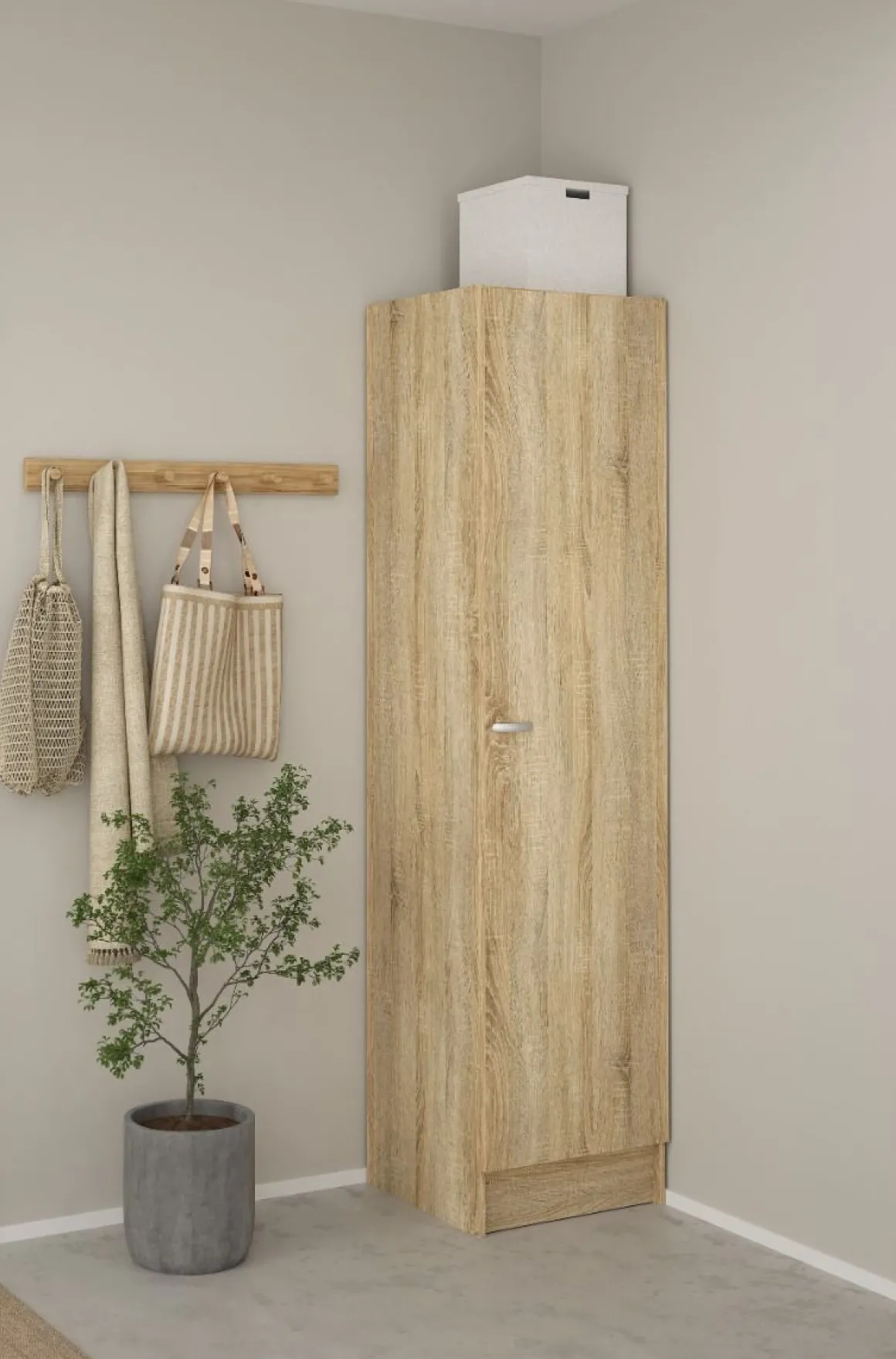 ARMADIO MOD. FOCUS CM 49,2X47 H. 200 OAK : vendita online ARMADIO MOD. FOCUS CM 49,2X47 H. 200 OAK in offerta