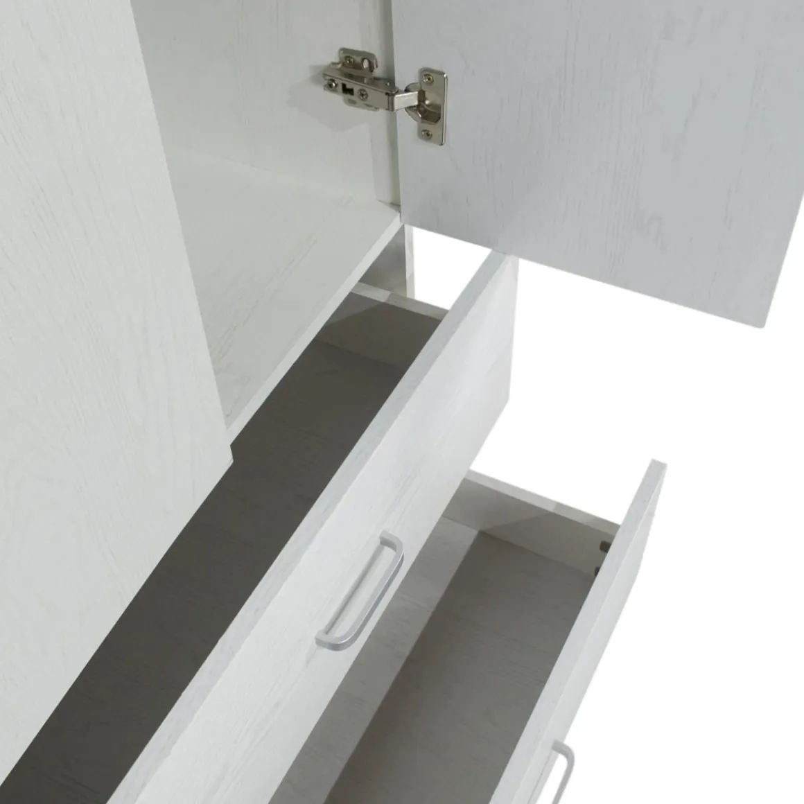 ARMADIO MULTIUSO CM 80X52 H. 190 ROVERE SBIANCATO: vendita online ARMADIO MULTIUSO CM 80X52 H. 190 ROVERE SBIANCATO in offerta