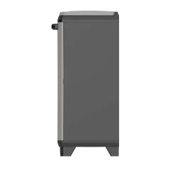 ARMADIO PORTARIFIUTI MOD. SPLIT PREMIUM IN RESINA CM 68X39 H. 92 GRIGIO SCURO E NERO: vendita online ARMADIO PORTARIFIUTI MOD. SPLIT PREMIUM IN RESINA CM 68X39 H. 92 GRIGIO SCURO E NERO in offerta