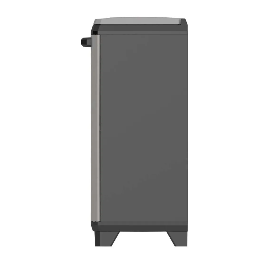 ARMADIO PORTARIFIUTI MOD. SPLIT PREMIUM IN RESINA CM 68X39 H. 92 GRIGIO SCURO E NERO: vendita online ARMADIO PORTARIFIUTI MOD. SPLIT PREMIUM IN RESINA CM 68X39 H. 92 GRIGIO SCURO E NERO in offerta