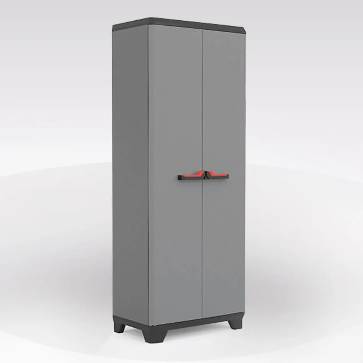 ARMADIO PORTASCOPE MOD STILO IN RESINA CM 68X39 H 173 GRIGIO SCURO E NERO: vendita online ARMADIO PORTASCOPE MOD STILO IN RESINA CM 68X39 H 173 GRIGIO SCURO E NERO in offerta