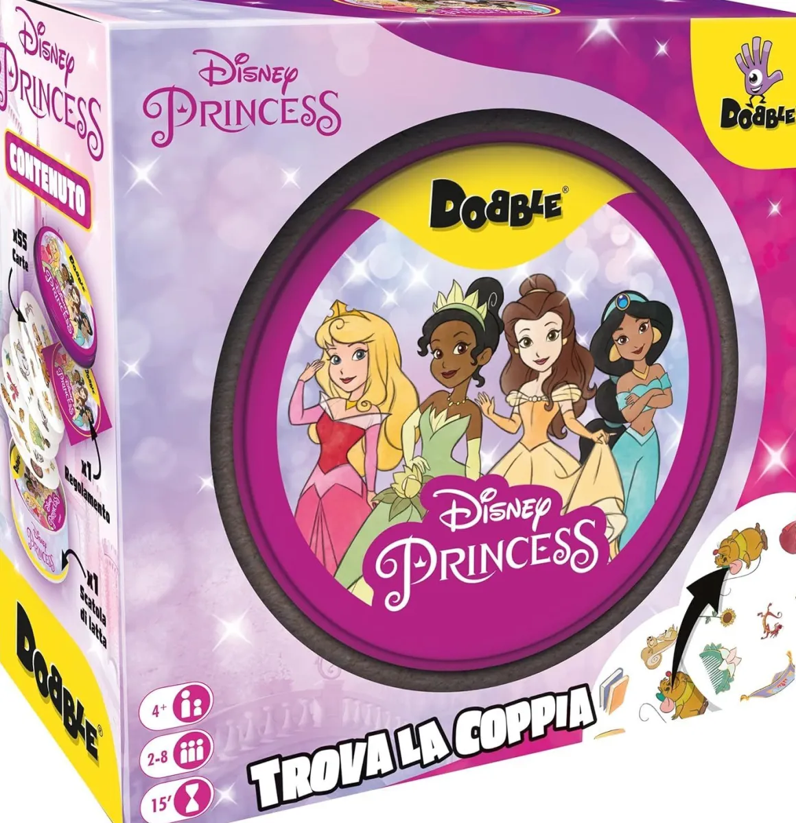 ASMODEE - DOBBLE DISNEY PRINCESS: vendita online ASMODEE - DOBBLE DISNEY PRINCESS in offerta