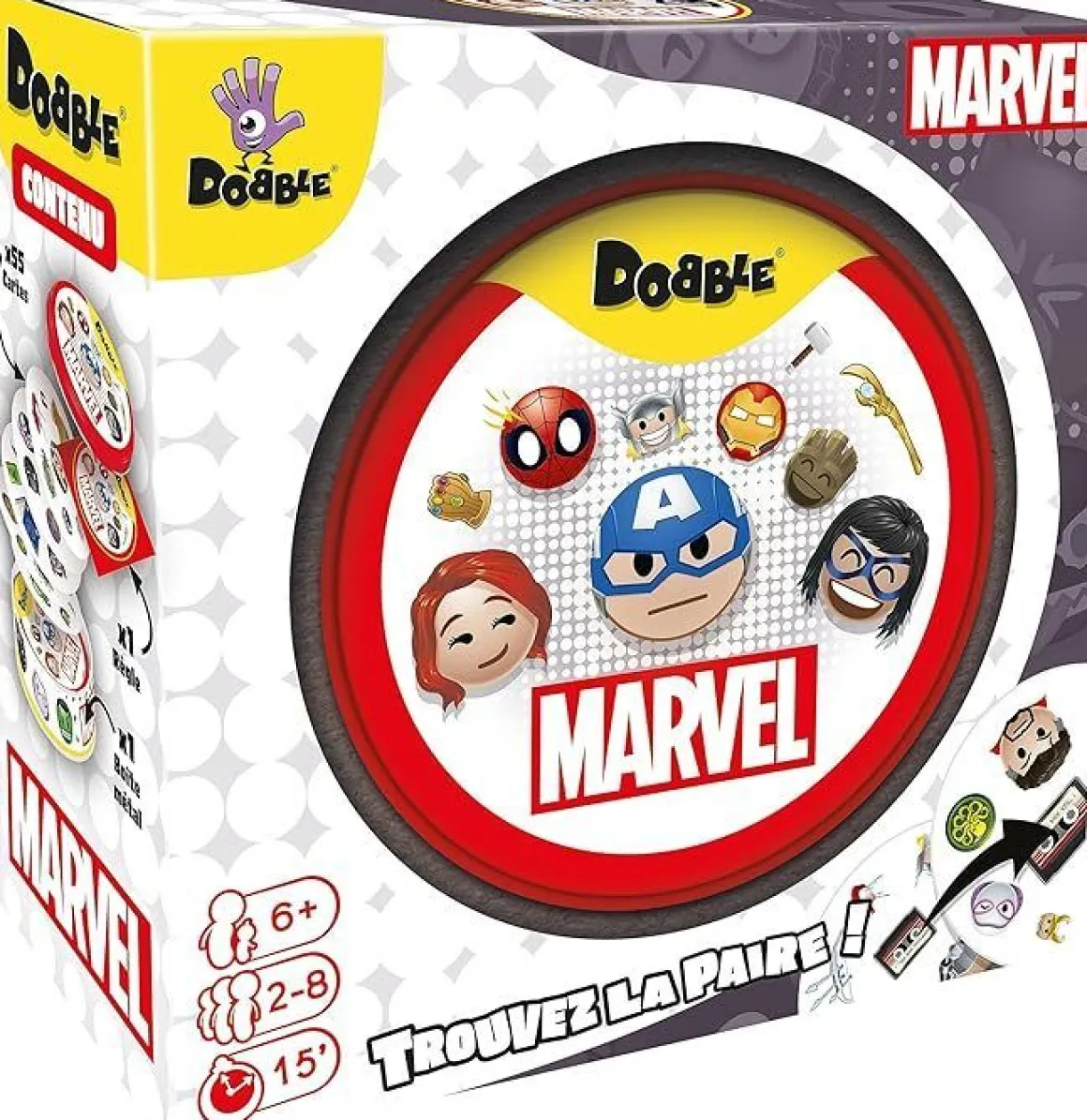 ASMODEE - DOBBLE MARVEL EMOJI: vendita online ASMODEE - DOBBLE MARVEL EMOJI in offerta