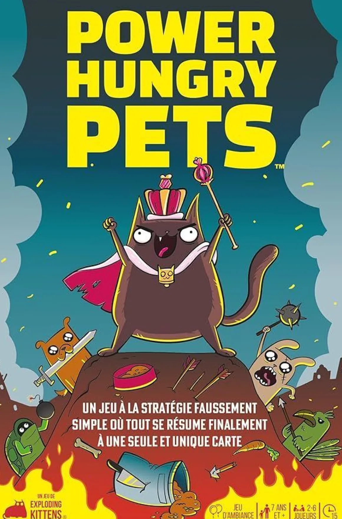 ASMODEE - POWER HUNGRY PETS: vendita online ASMODEE - POWER HUNGRY PETS in offerta