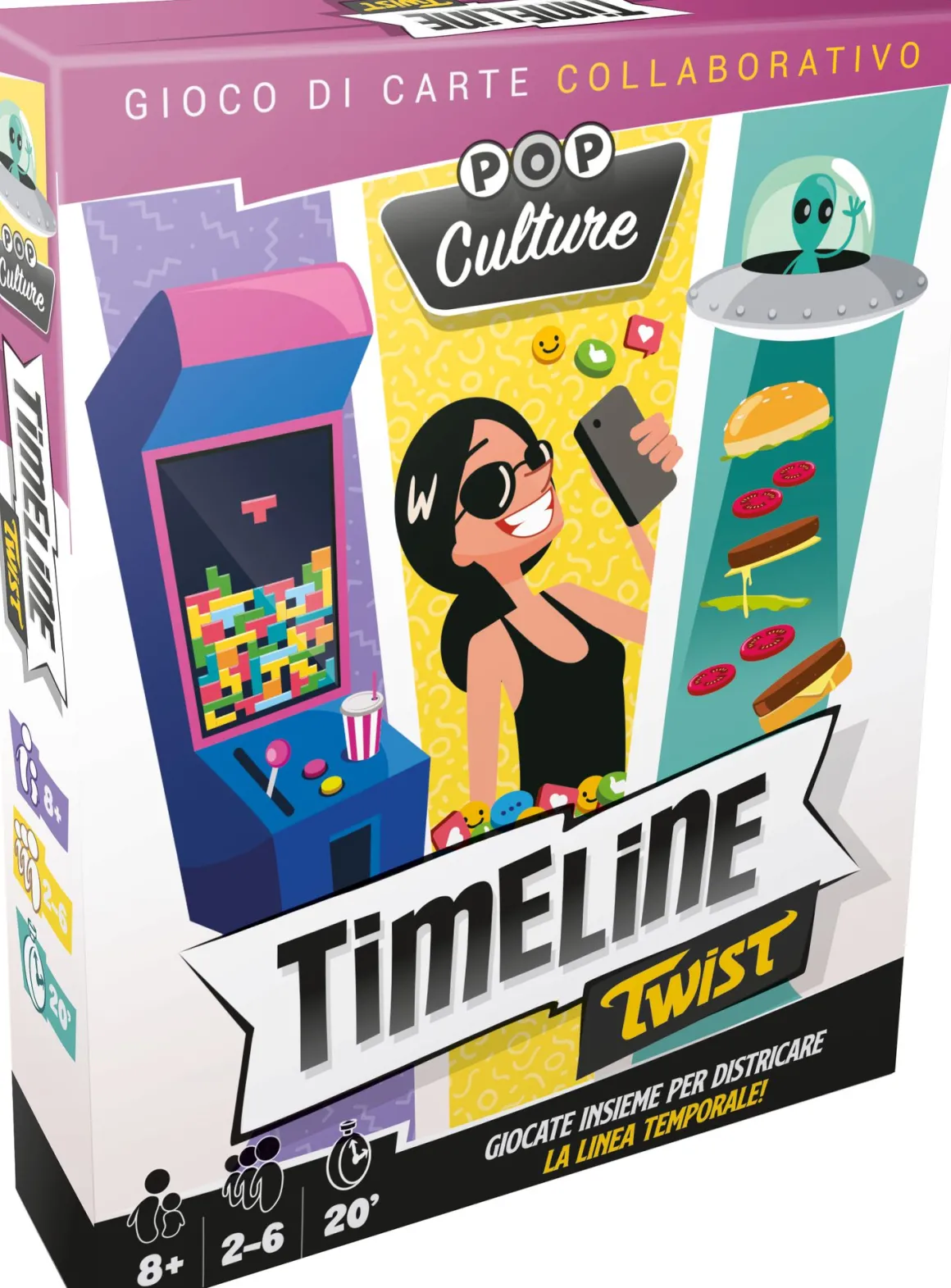 ASMODEE - TIMELINE TWIST - POP CULTURE: vendita online ASMODEE - TIMELINE TWIST - POP CULTURE in offerta