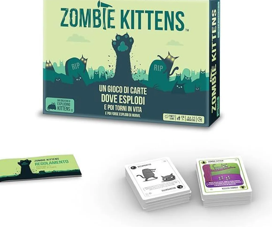ASMODEE - ZOMBIE KITTENS: vendita online ASMODEE - ZOMBIE KITTENS in offerta