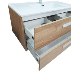 BAGNO COMPLETO MOD. ANGELA CM 102 NOCE