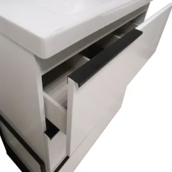 BAGNO COMPLETO MOD. FEBE CM 82 BIANCO LUCIDO