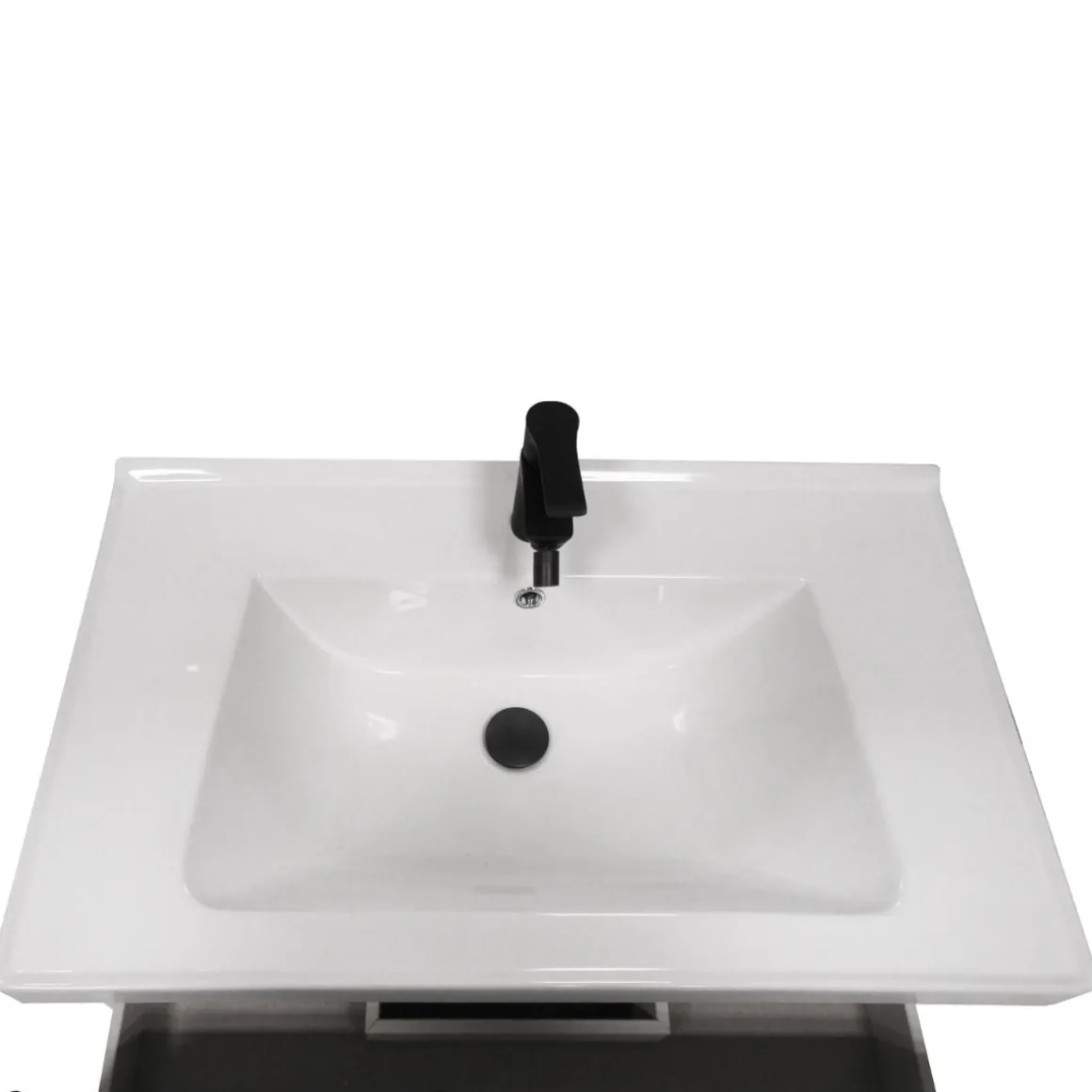 BAGNO COMPLETO MOD. FEBE CM 82 BIANCO LUCIDO