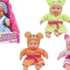 BAMBOLA 21CM CON ACCAPPATOIO ANIMALE ASSORTITO: vendita online BAMBOLA 21CM CON ACCAPPATOIO ANIMALE ASSORTITO in offerta