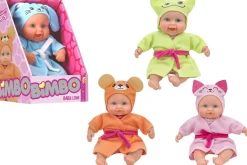 BAMBOLA 21CM CON ACCAPPATOIO ANIMALE ASSORTITO: vendita online BAMBOLA 21CM CON ACCAPPATOIO ANIMALE ASSORTITO in offerta
