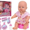 BAMBOLA H 31CM CHE BEVE/BAGNA CON VASCA CON 16 ACCESSORI: vendita online BAMBOLA H 31CM CHE BEVE/BAGNA CON VASCA CON 16 ACCESSORI in offerta