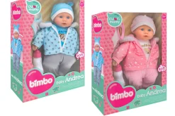 BAMBOLA SOFFICE 41CM CON BIBERON E BAVAGLIO ASSORTITO: vendita online BAMBOLA SOFFICE 41CM CON BIBERON E BAVAGLIO ASSORTITO in offerta