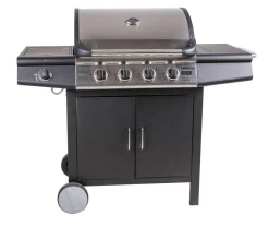 Barbecue a gas: barbecue quattro fuochi in inox
