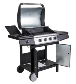 Barbecue a gas: barbecue quattro fuochi in inox