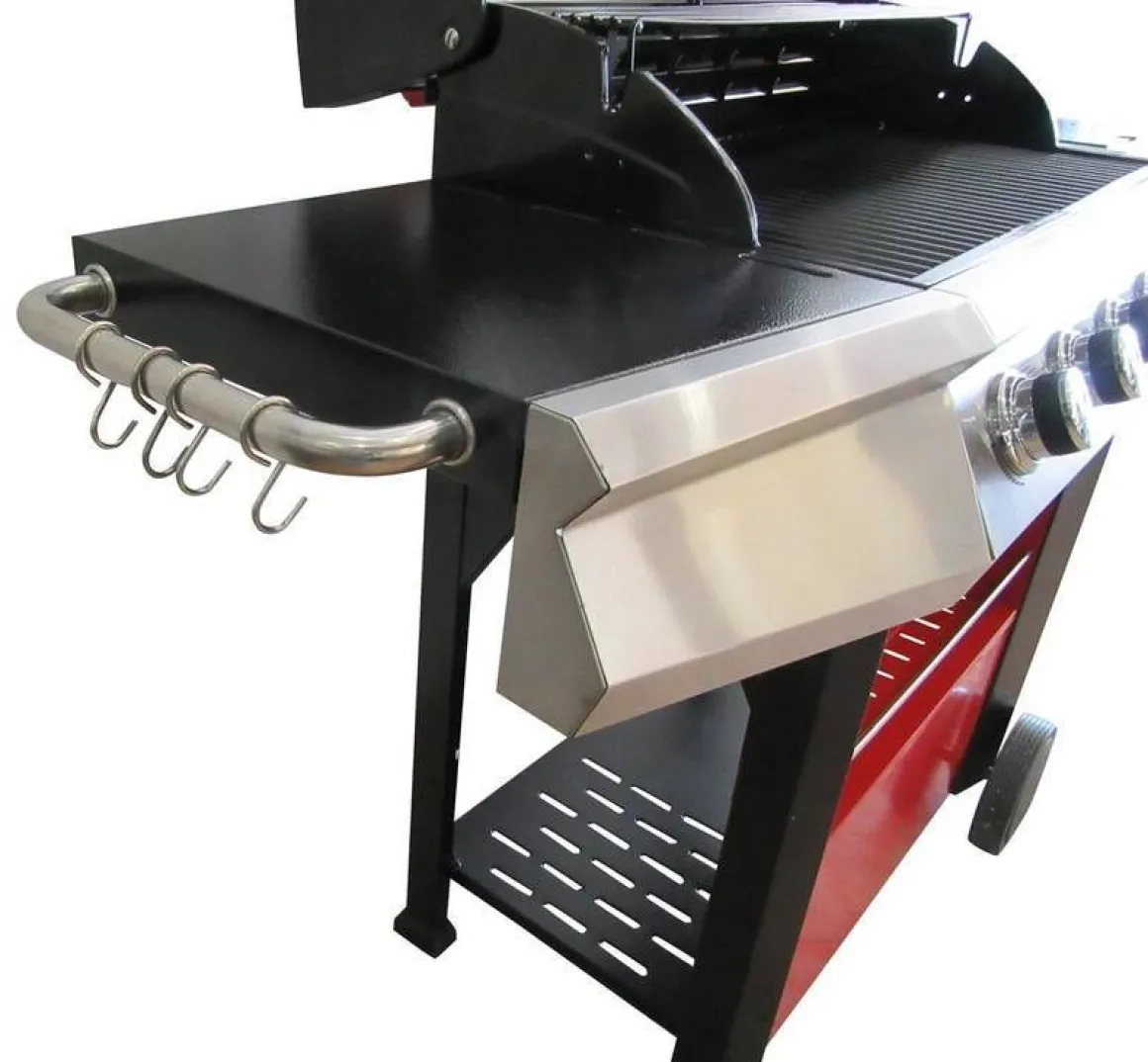 Barbecue a gas: Barbecue rosso master cook
