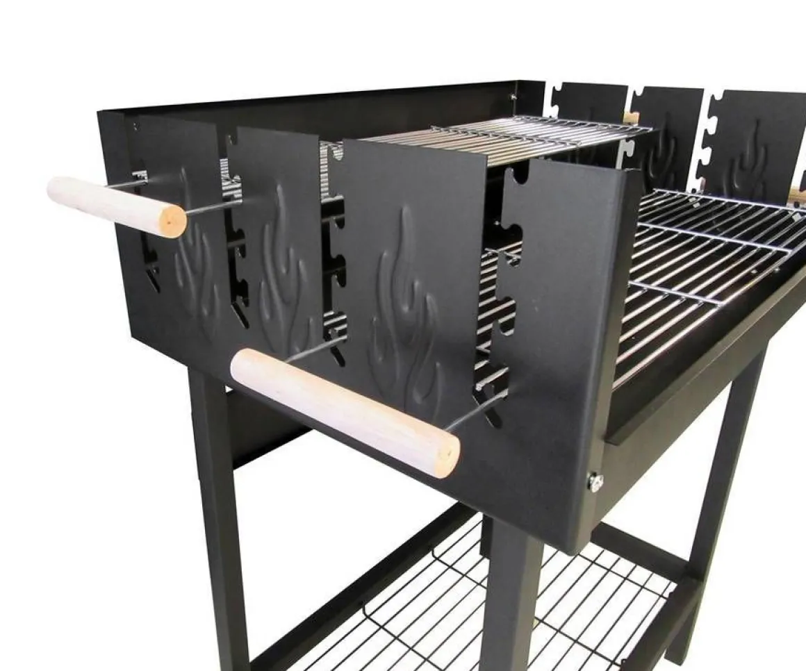Barbecue Carbonella: barbecue in metallo con griglie inox