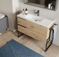 BASE BAGNO FEBE CM 102 QUERCIA NATURALE