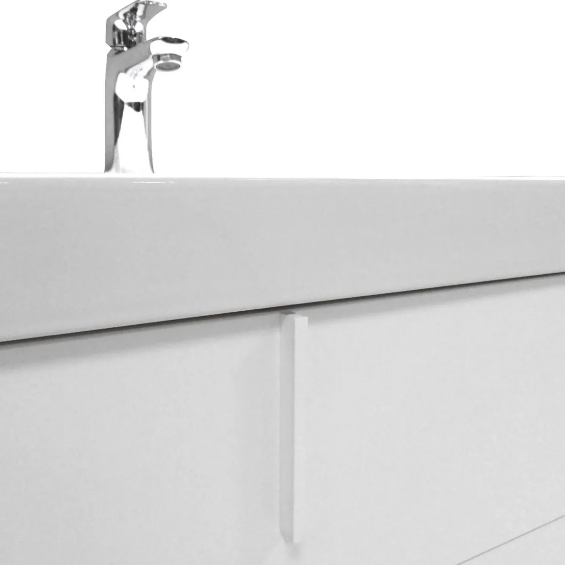 BASE BAGNO MOD. B201 CM 85 BIANCO OPACO