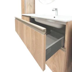 BASE BAGNO MOD. BIK CM 120 TUTTA ALMOND