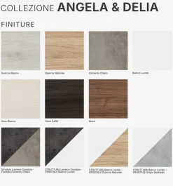 BASE BAGNO SOSPESA DELIA3 CM 101 LAMIERA OSSIDATA E BIANCO LUCIDO