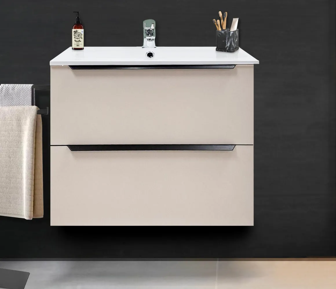 BASE BAGNO SOSPESA MOD. B201 CM 61 COLORE RUGIADA