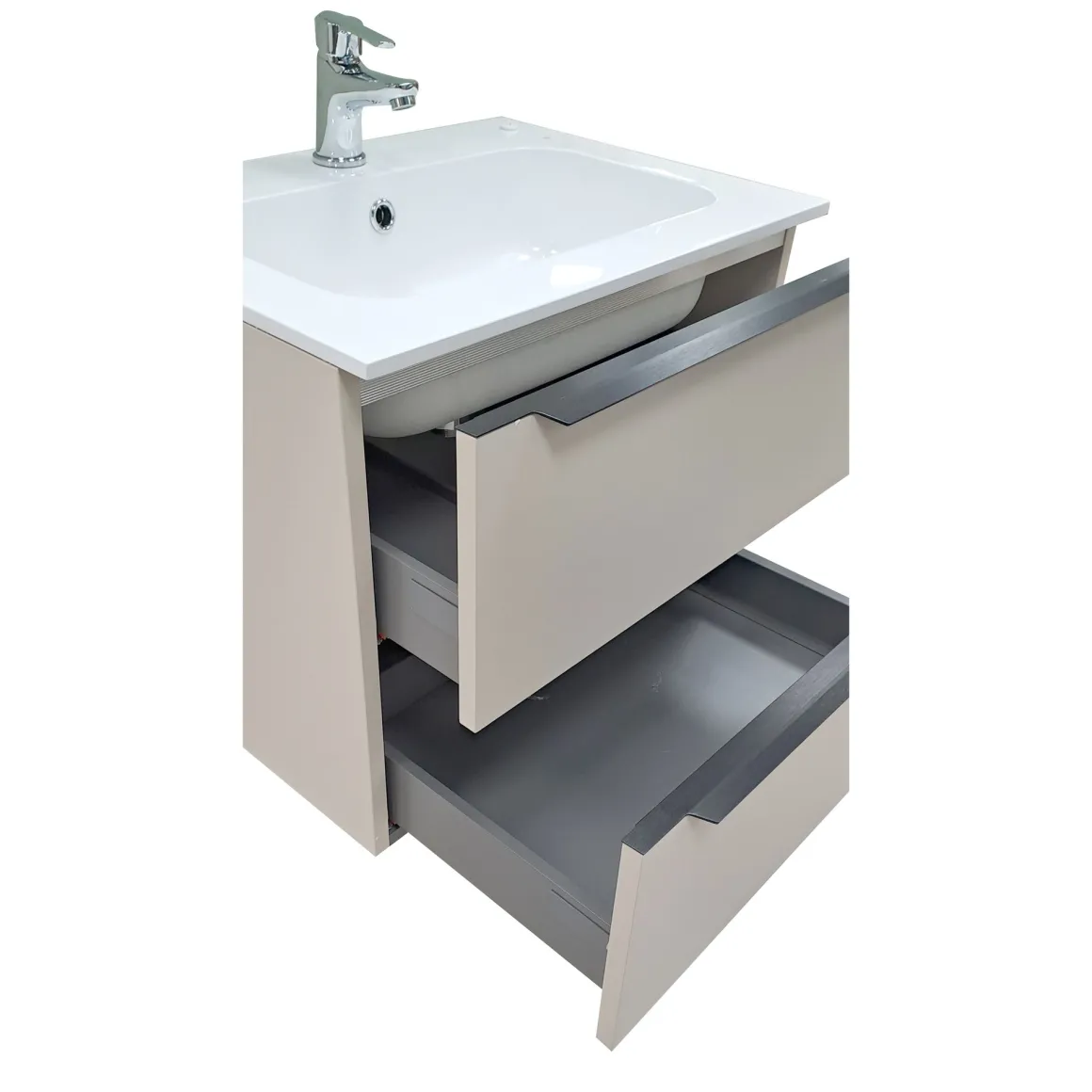 BASE BAGNO SOSPESA MOD. B201 CM 61 COLORE RUGIADA