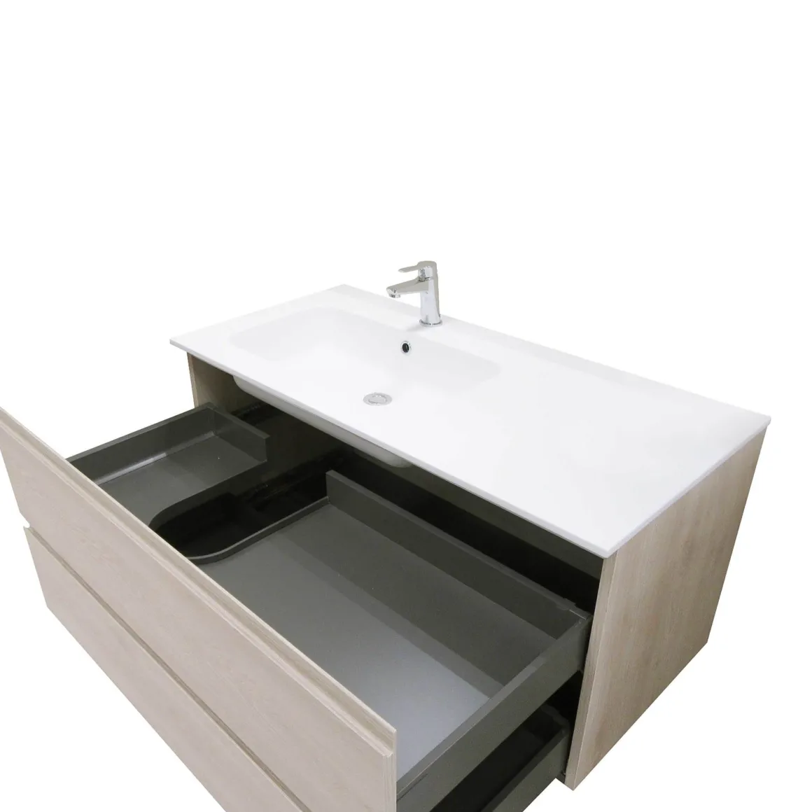 BASE BAGNO SOSPESA MOD. B-GO CM 105 COLORE SETA