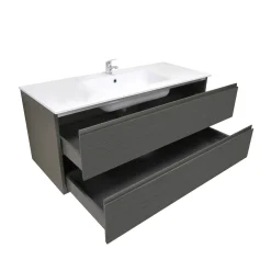 BASE BAGNO SOSPESA MOD. B-GO CM 120 COLORE REFLEX CARBON
