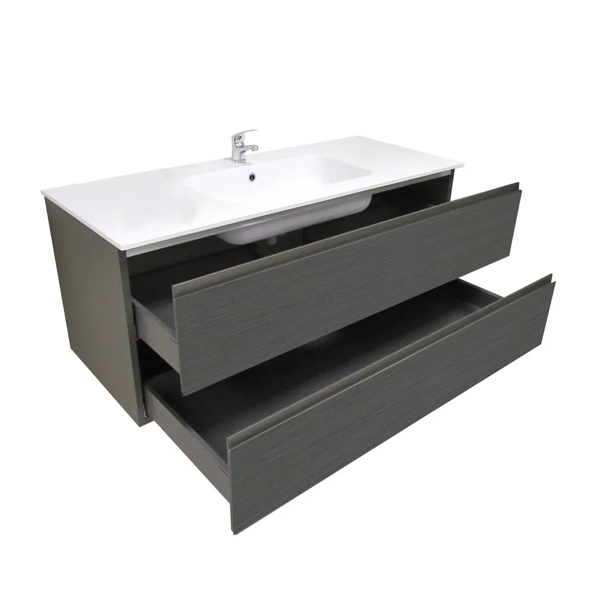 BASE BAGNO SOSPESA MOD. B-GO CM 120 COLORE REFLEX CARBON