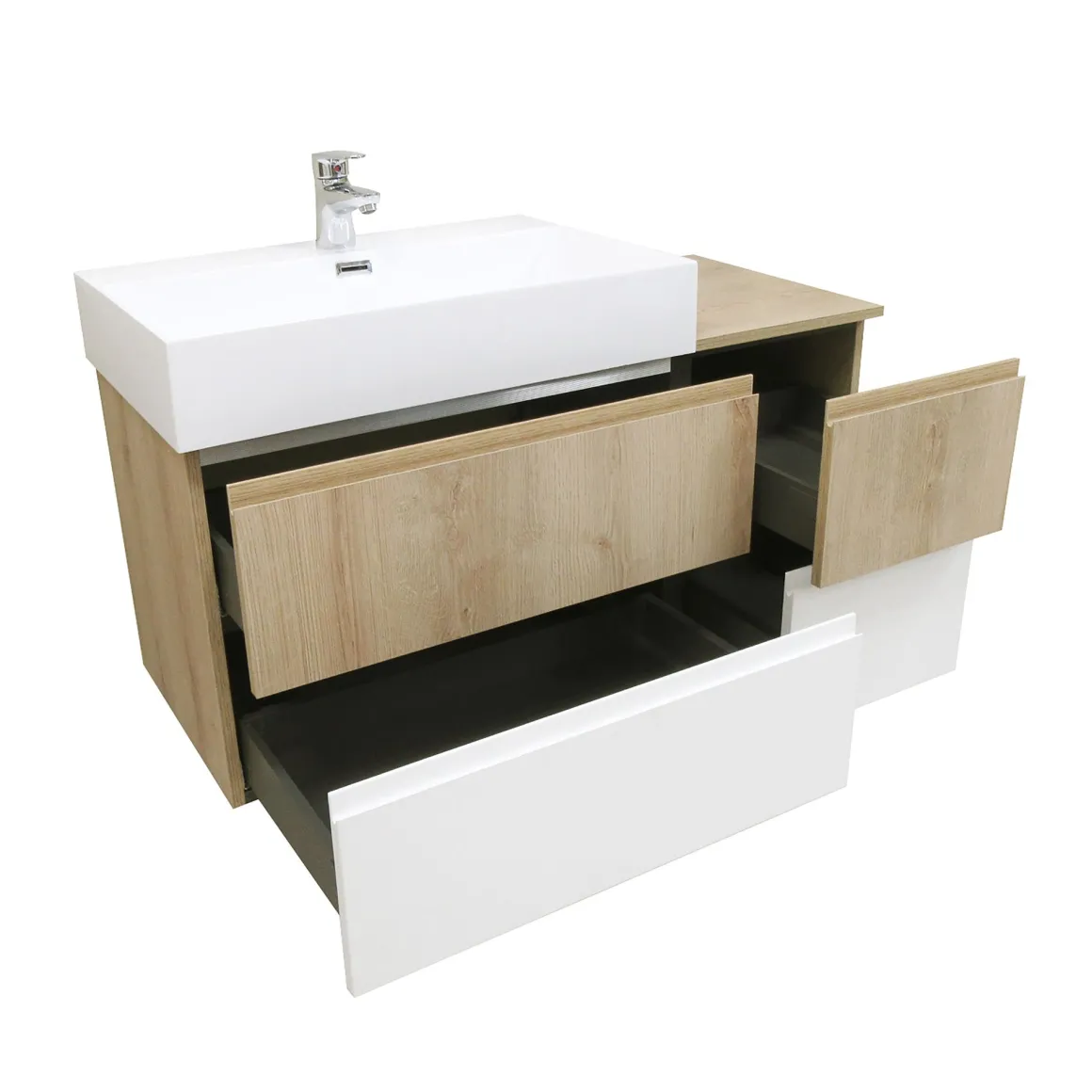 BASE BAGNO SOSPESA MOD. B-GO CM 105 COLORE EVOKE E CROSS
