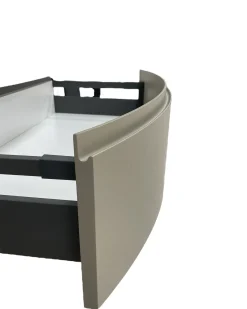 BASE BAGNO SOSPESA MOD. SFERA CM 121 TORTORA OPACO